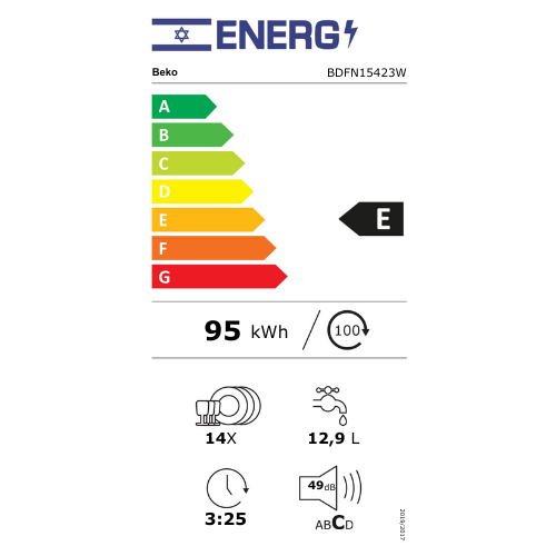 ���� ���� ���� Beko BDFN15423W ��� ���-������ ����� ����