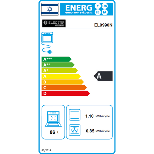 ���� ����� ������ 5 ������ Electra CZ96XHQ-EL9990N - ��� ������� ������ �"� ������ �����