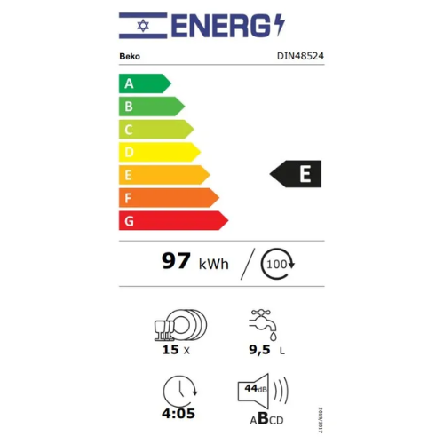 ���� ���� ��� �������� ��� ��� DIN48524 ��� Beko-������ ����� ����