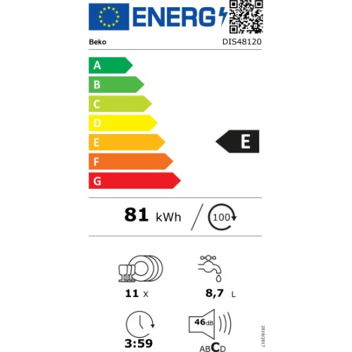 ���� ���� ��������� ��� �� Beko DIS48120 ���-������ ����� ����