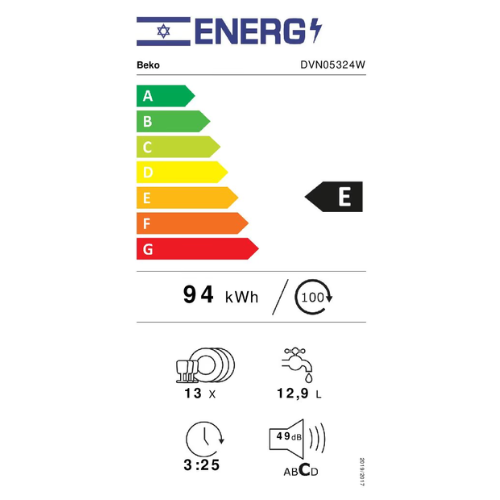 ���� ���� ��� Beko DVN05324W ��� ���-������ ����� ����