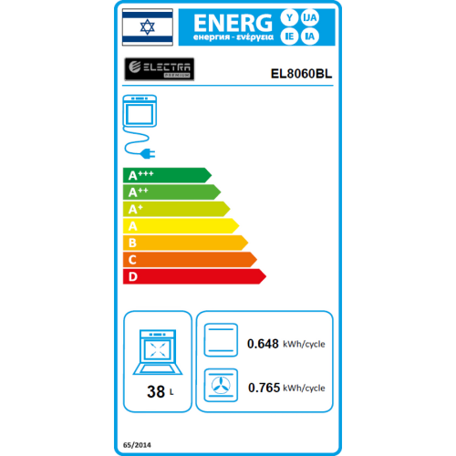 ���� �� ��� ����� ������ 4 ������ Electra CT66CHQ-EL8060BL - ��� ���� ������ �"� ������ �����