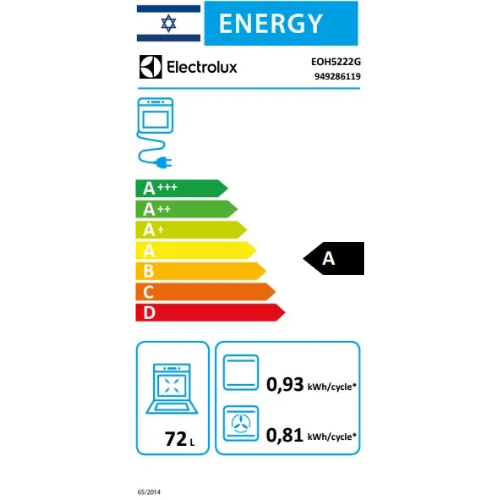 ���� ���� �� ������ 71 ���� ��� Electrolux EOH5222G ���������� ���� ��� ������ ������ ����� - ����� ���� 