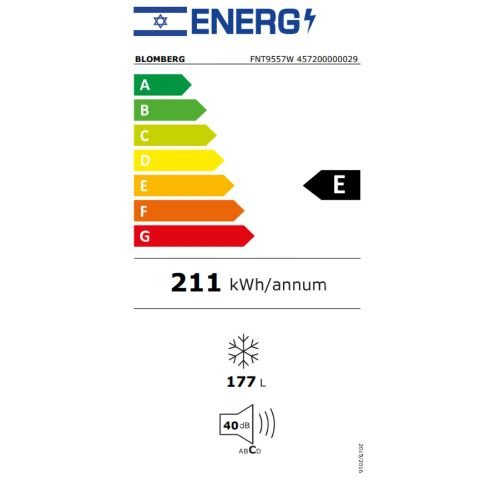 ����� 5 ������ Blomberg FNT9557W - ����� ��� ������ �"� ������ �����