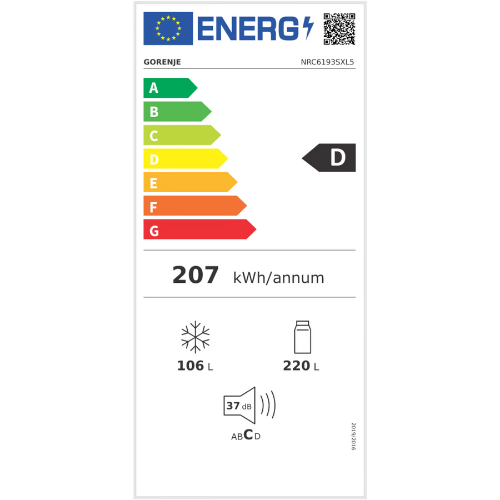 ���� ����� ����� 326 ���� Gorenje HY-NRC6193SXL5 - ����� - ����� ������� ������ �"� ������ �����