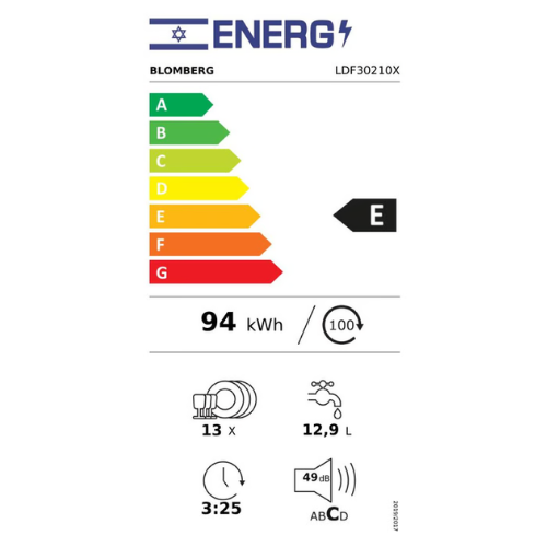 ���� ���� ��� Blomberg LDF30210X - ����� ������� ������ ����� ����� ����