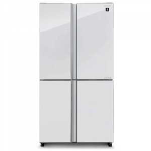 מקרר 4 דלתות מקפיא תחתון 525 ליטר נטו Sharp SJ-8590WH עם התקן שבת מובנה - זכוכית שחורה אחריות ע"י היבואן הרשמי מקרר 4 דלתות מקפיא תחתון 525 ליטר נטו Sharp SJ-8590WH עם התקן שבת מובנה - זכוכית שחורה אחריות ע"י היבואן הרשמי