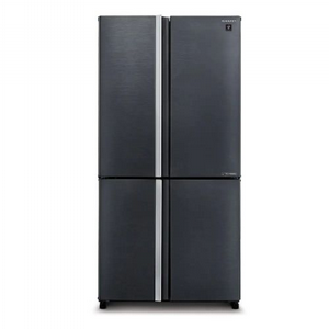 מקרר 4 דלתות מקפיא תחתון 578 ליטר נטו Sharp SJ-8950-SL - גימור נירוסטה מושחרת אחריות ע"י היבואן הרשמי מקרר 4 דלתות מקפיא תחתון 578 ליטר נטו Sharp SJ-8950-SL - גימור נירוסטה מושחרת אחריות ע"י היבואן הרשמי